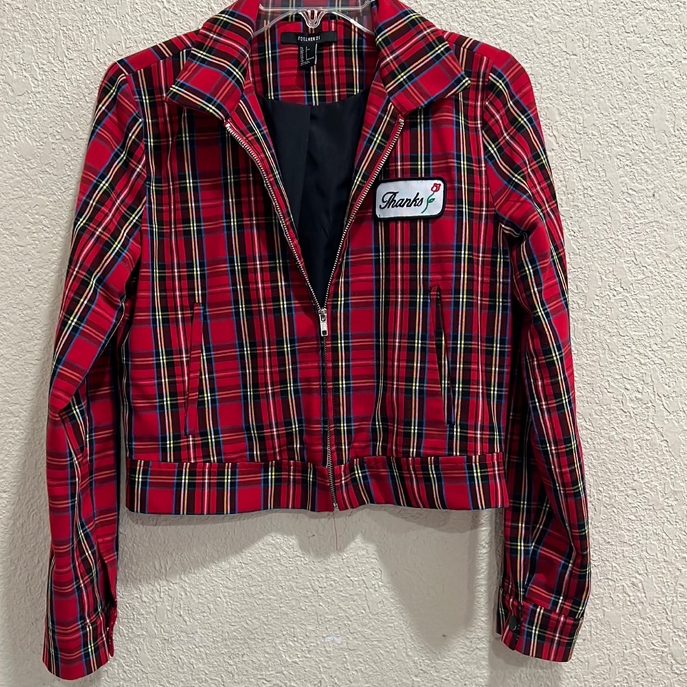 Retro Forever 21 Crop Jacket